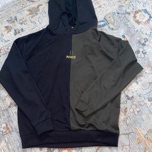 Ricky singh pause two tone hoodie